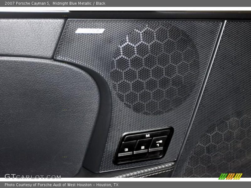Midnight Blue Metallic / Black 2007 Porsche Cayman S