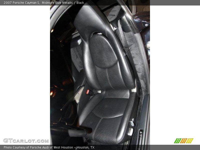 Midnight Blue Metallic / Black 2007 Porsche Cayman S