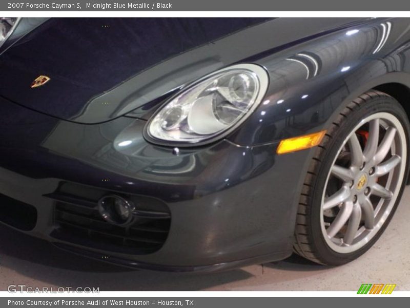 Midnight Blue Metallic / Black 2007 Porsche Cayman S