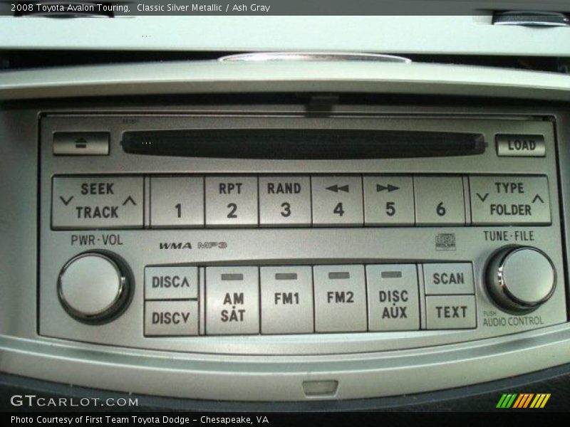 Classic Silver Metallic / Ash Gray 2008 Toyota Avalon Touring
