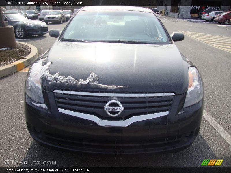 Super Black / Frost 2007 Nissan Altima 2.5 S