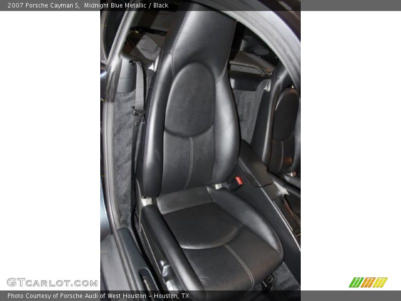 Midnight Blue Metallic / Black 2007 Porsche Cayman S