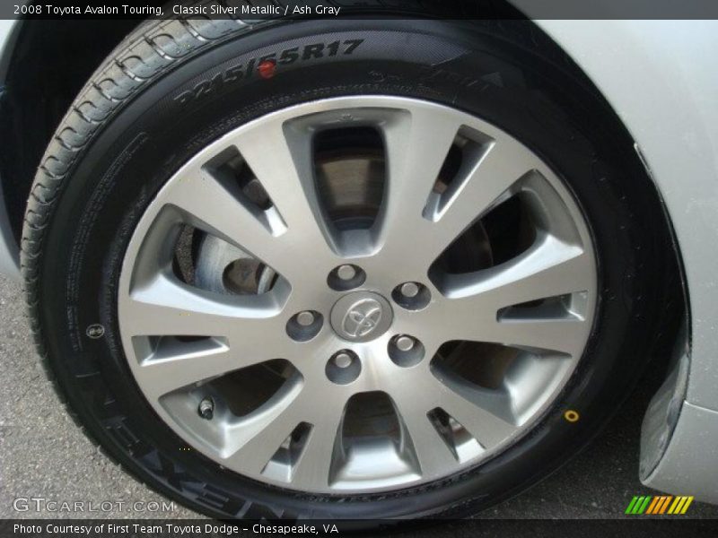 Classic Silver Metallic / Ash Gray 2008 Toyota Avalon Touring
