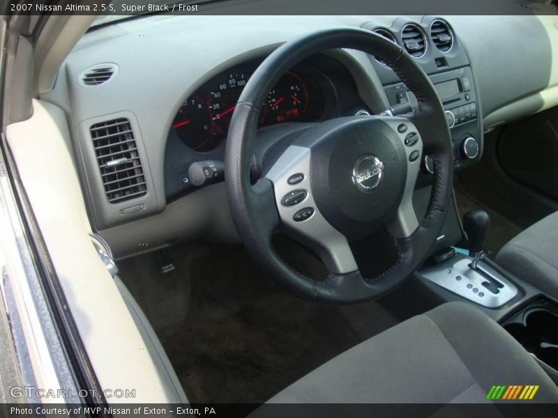 Super Black / Frost 2007 Nissan Altima 2.5 S