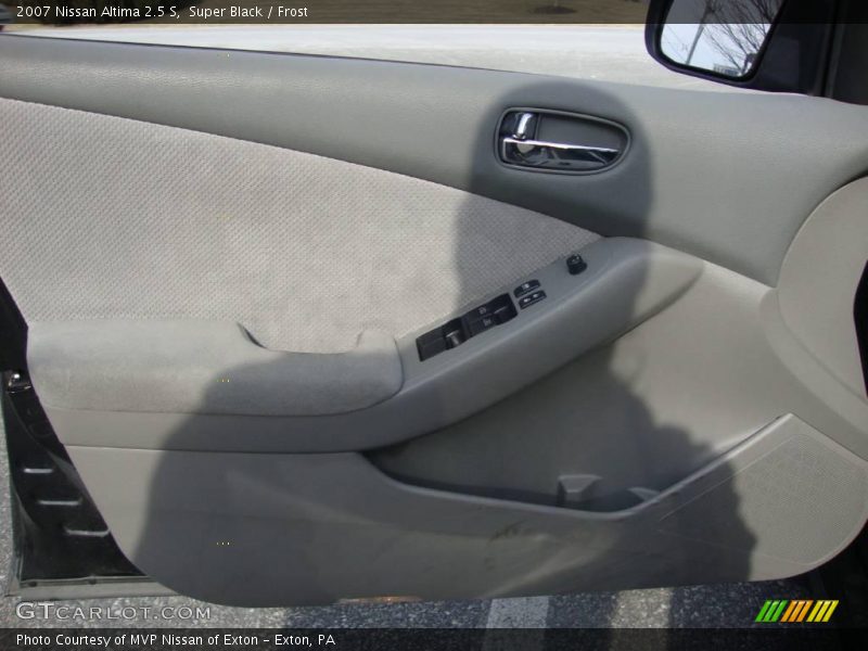 Super Black / Frost 2007 Nissan Altima 2.5 S