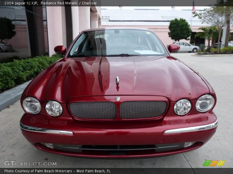 Radiance Red Metallic / Charcoal 2004 Jaguar XJ XJR