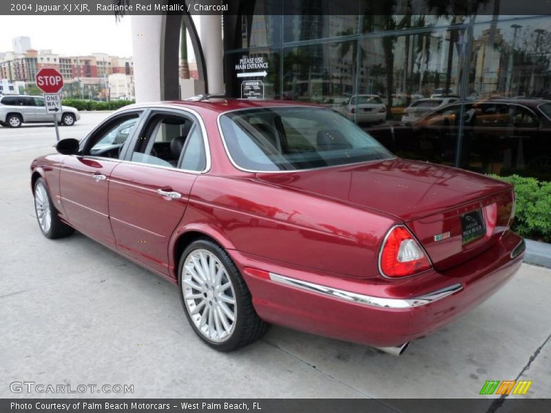 Radiance Red Metallic / Charcoal 2004 Jaguar XJ XJR