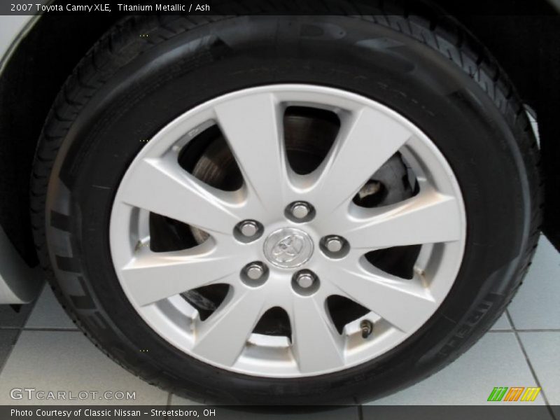 Titanium Metallic / Ash 2007 Toyota Camry XLE