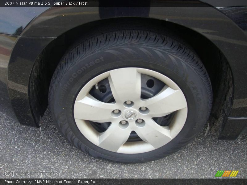 Super Black / Frost 2007 Nissan Altima 2.5 S