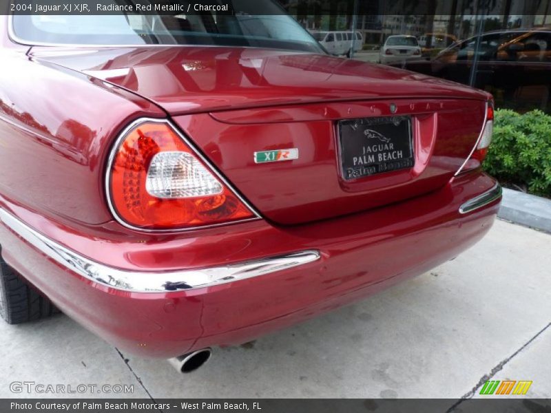 Radiance Red Metallic / Charcoal 2004 Jaguar XJ XJR