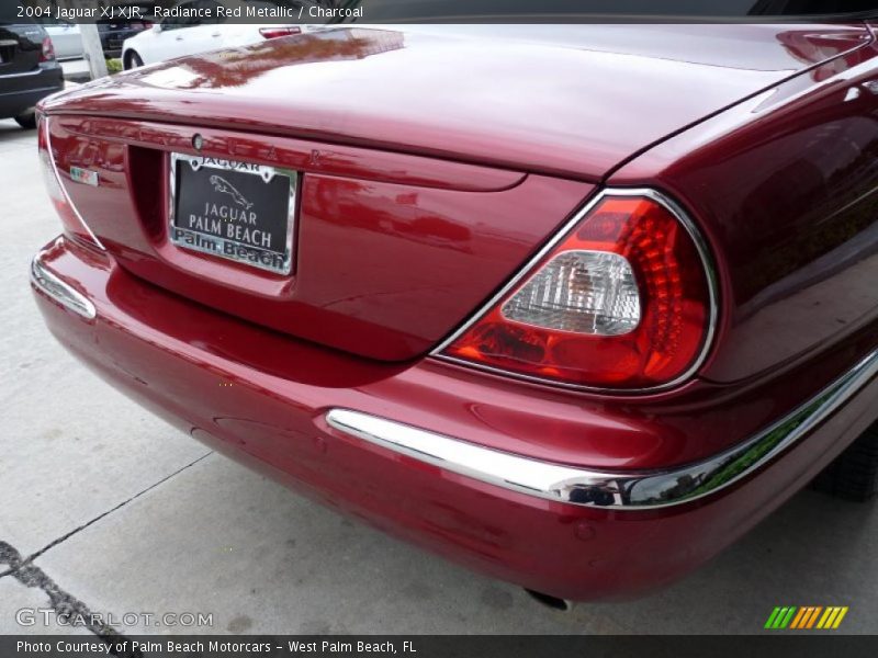 Radiance Red Metallic / Charcoal 2004 Jaguar XJ XJR