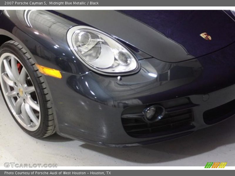 Midnight Blue Metallic / Black 2007 Porsche Cayman S