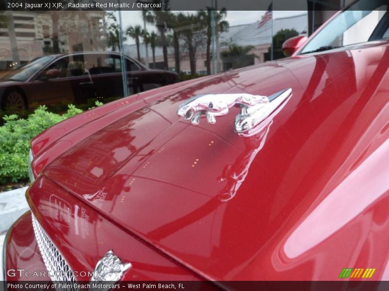 Radiance Red Metallic / Charcoal 2004 Jaguar XJ XJR