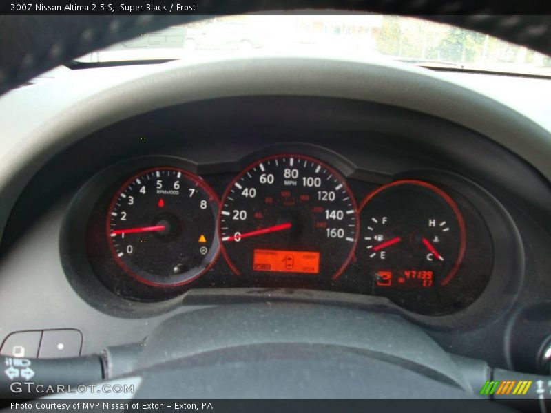 Super Black / Frost 2007 Nissan Altima 2.5 S