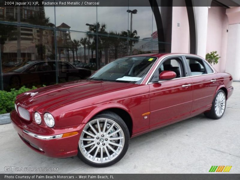 Radiance Red Metallic / Charcoal 2004 Jaguar XJ XJR