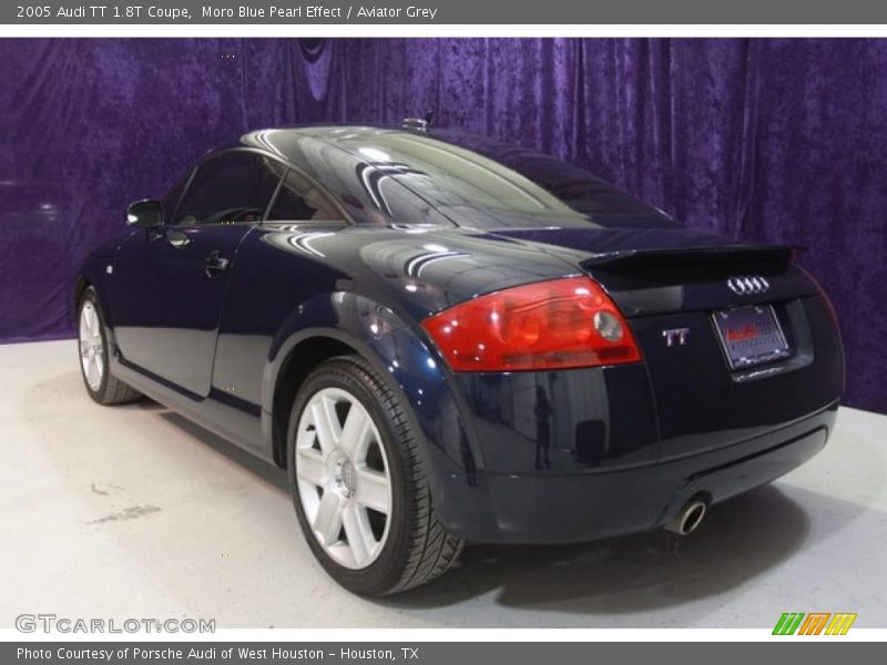 Moro Blue Pearl Effect / Aviator Grey 2005 Audi TT 1.8T Coupe