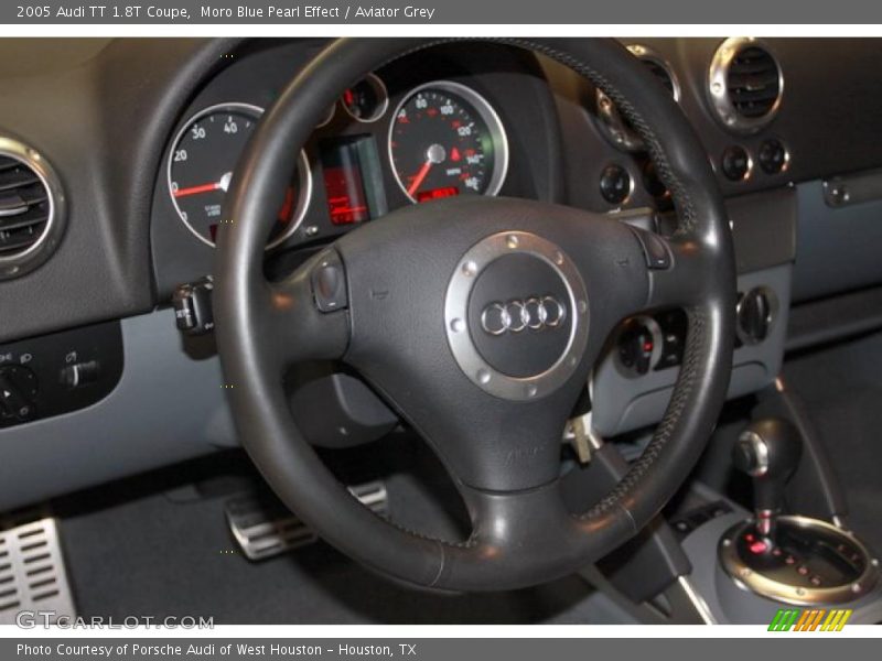 Moro Blue Pearl Effect / Aviator Grey 2005 Audi TT 1.8T Coupe