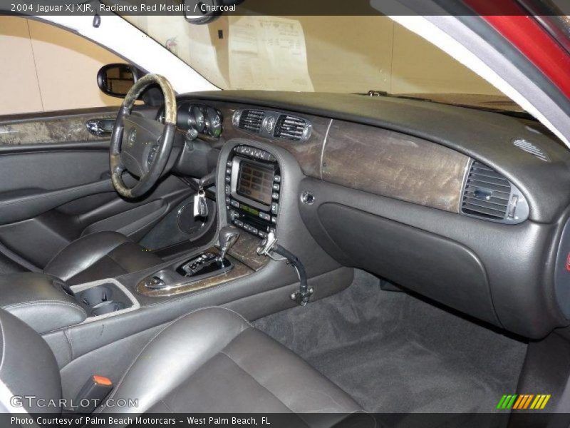 Radiance Red Metallic / Charcoal 2004 Jaguar XJ XJR