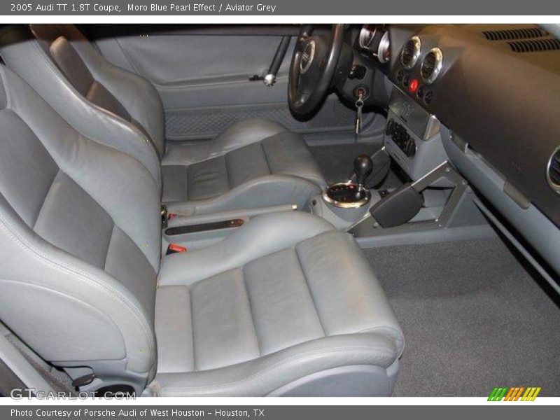 Moro Blue Pearl Effect / Aviator Grey 2005 Audi TT 1.8T Coupe