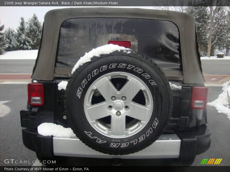 Black / Dark Khaki/Medium Khaki 2008 Jeep Wrangler Sahara 4x4