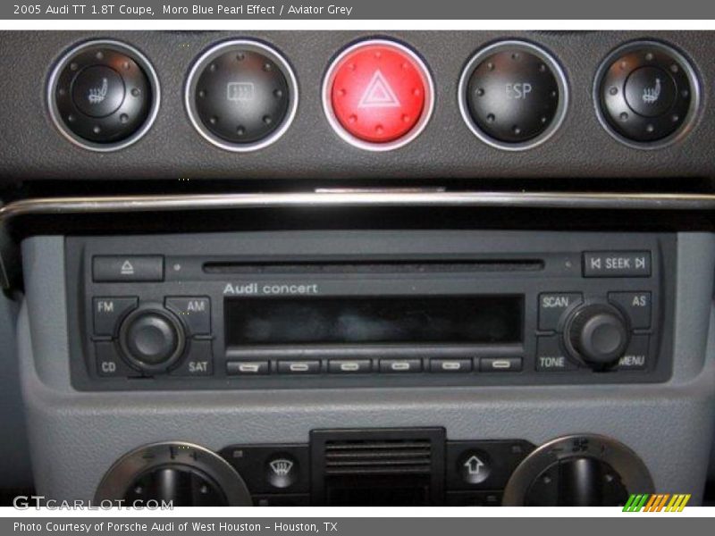 Moro Blue Pearl Effect / Aviator Grey 2005 Audi TT 1.8T Coupe