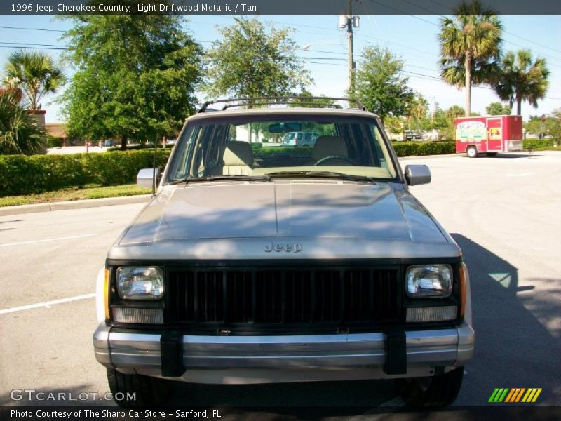 Light Driftwood Metallic / Tan 1996 Jeep Cherokee Country
