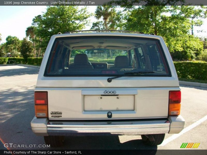 Light Driftwood Metallic / Tan 1996 Jeep Cherokee Country