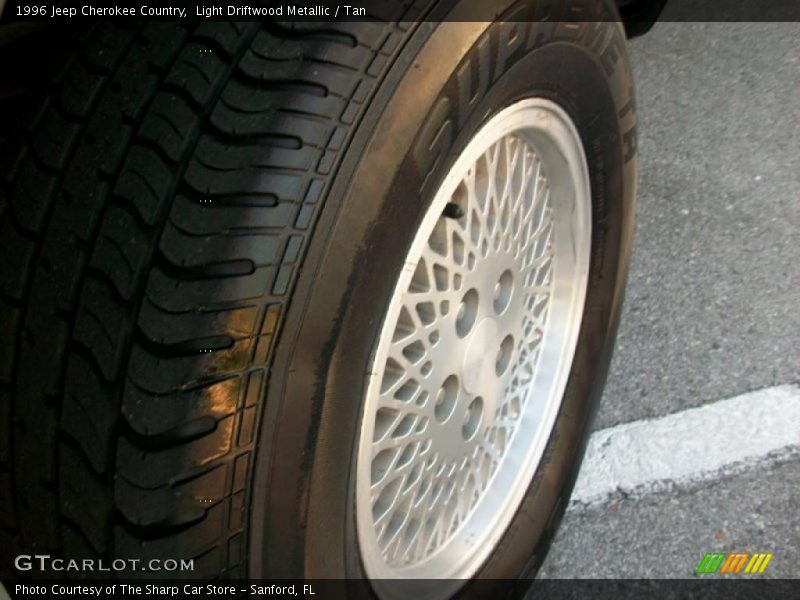 Light Driftwood Metallic / Tan 1996 Jeep Cherokee Country