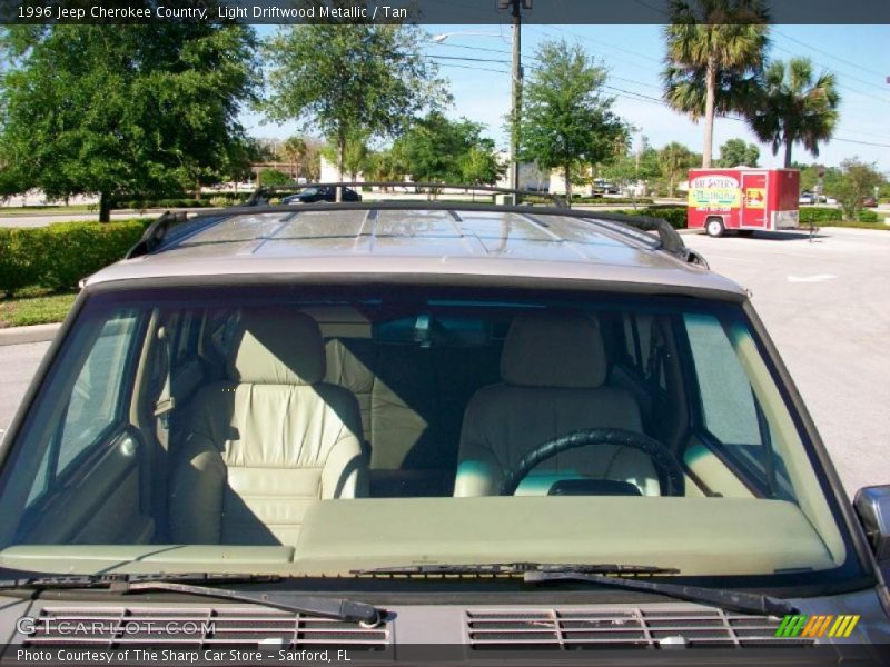 Light Driftwood Metallic / Tan 1996 Jeep Cherokee Country