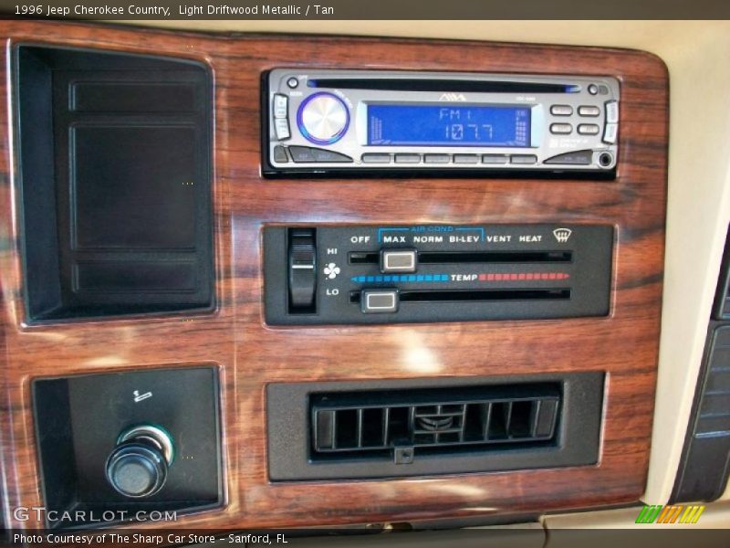 Light Driftwood Metallic / Tan 1996 Jeep Cherokee Country