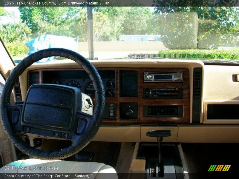 Light Driftwood Metallic / Tan 1996 Jeep Cherokee Country