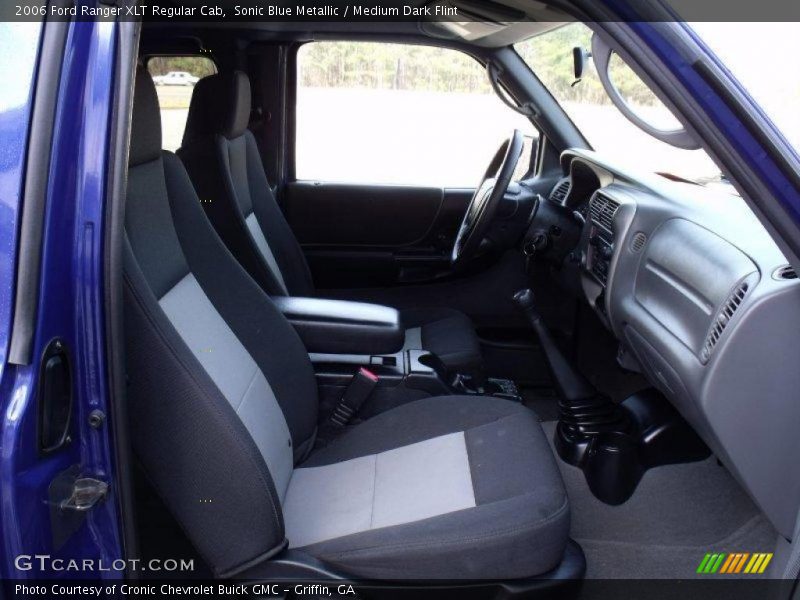 Sonic Blue Metallic / Medium Dark Flint 2006 Ford Ranger XLT Regular Cab
