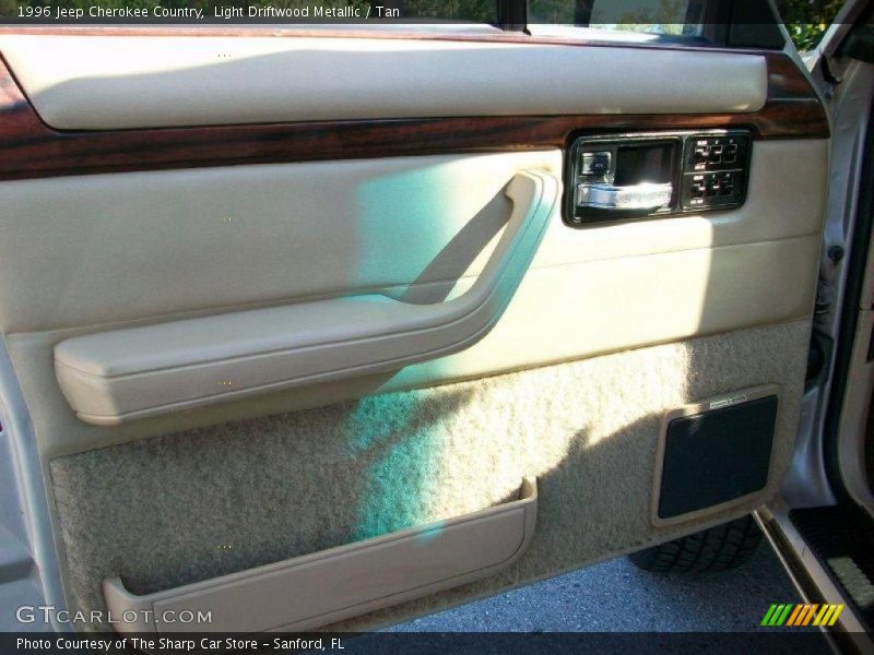 Light Driftwood Metallic / Tan 1996 Jeep Cherokee Country