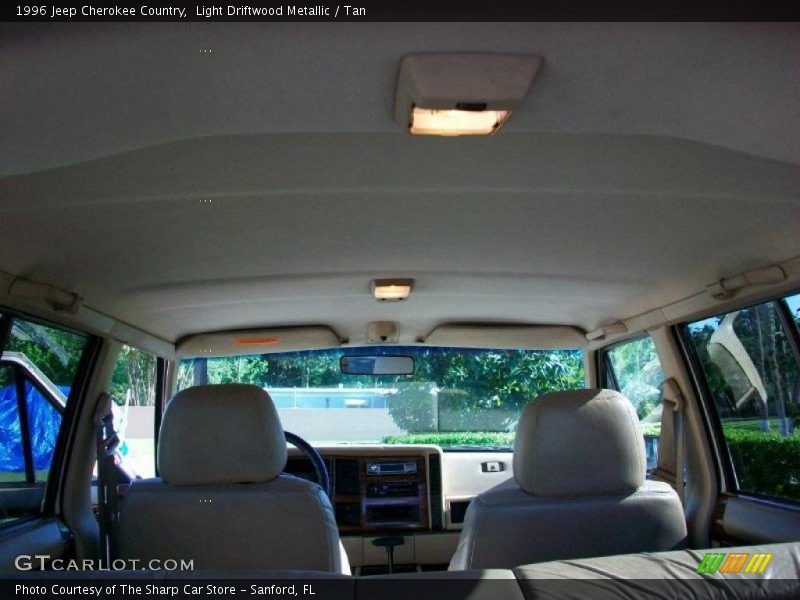 Light Driftwood Metallic / Tan 1996 Jeep Cherokee Country