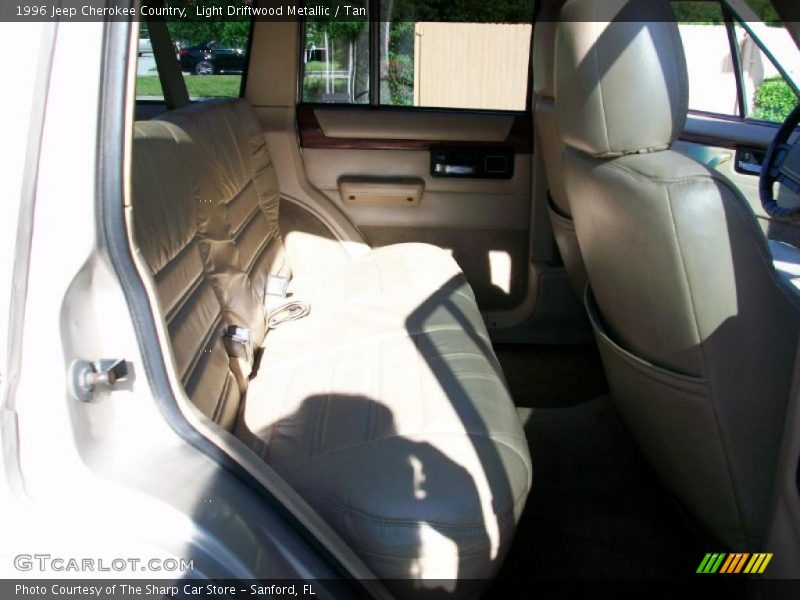Light Driftwood Metallic / Tan 1996 Jeep Cherokee Country