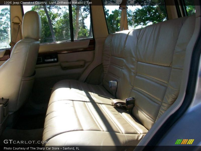 Light Driftwood Metallic / Tan 1996 Jeep Cherokee Country
