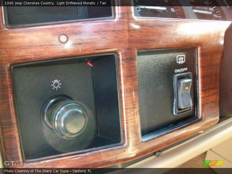 Light Driftwood Metallic / Tan 1996 Jeep Cherokee Country