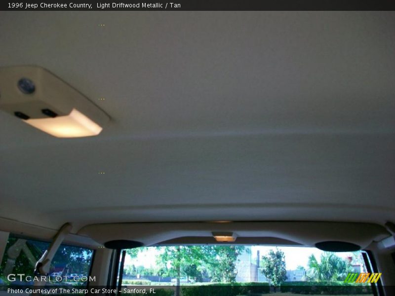Light Driftwood Metallic / Tan 1996 Jeep Cherokee Country