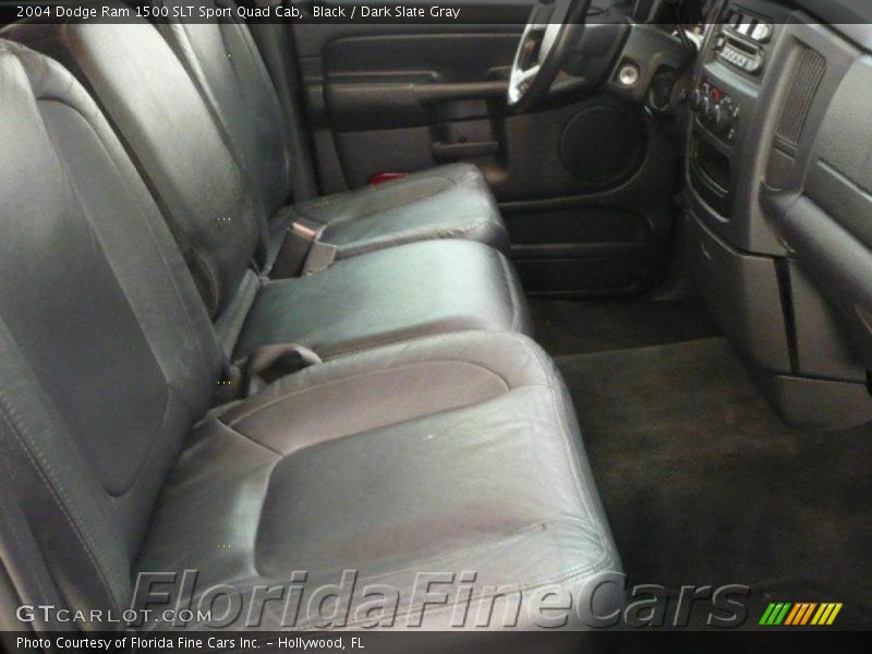 Black / Dark Slate Gray 2004 Dodge Ram 1500 SLT Sport Quad Cab