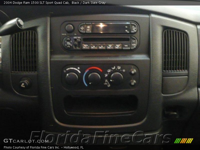 Black / Dark Slate Gray 2004 Dodge Ram 1500 SLT Sport Quad Cab