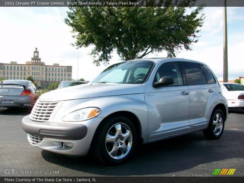 Bright Silver Metallic / Taupe/Pearl Beige 2001 Chrysler PT Cruiser Limited