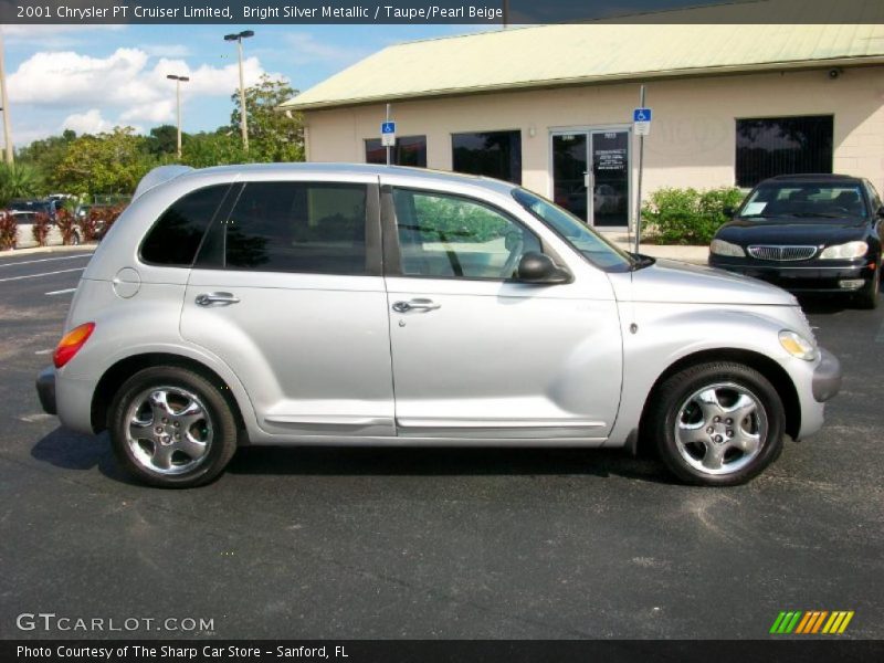 Bright Silver Metallic / Taupe/Pearl Beige 2001 Chrysler PT Cruiser Limited
