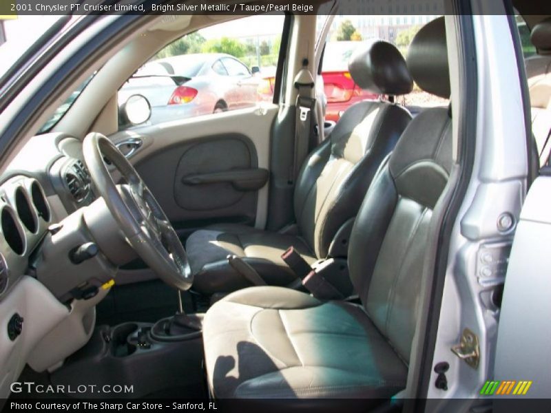 Bright Silver Metallic / Taupe/Pearl Beige 2001 Chrysler PT Cruiser Limited
