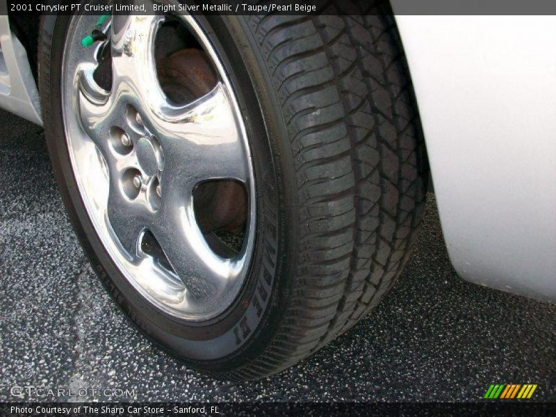 Bright Silver Metallic / Taupe/Pearl Beige 2001 Chrysler PT Cruiser Limited