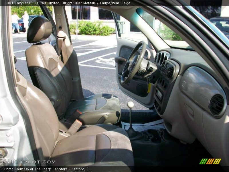Bright Silver Metallic / Taupe/Pearl Beige 2001 Chrysler PT Cruiser Limited