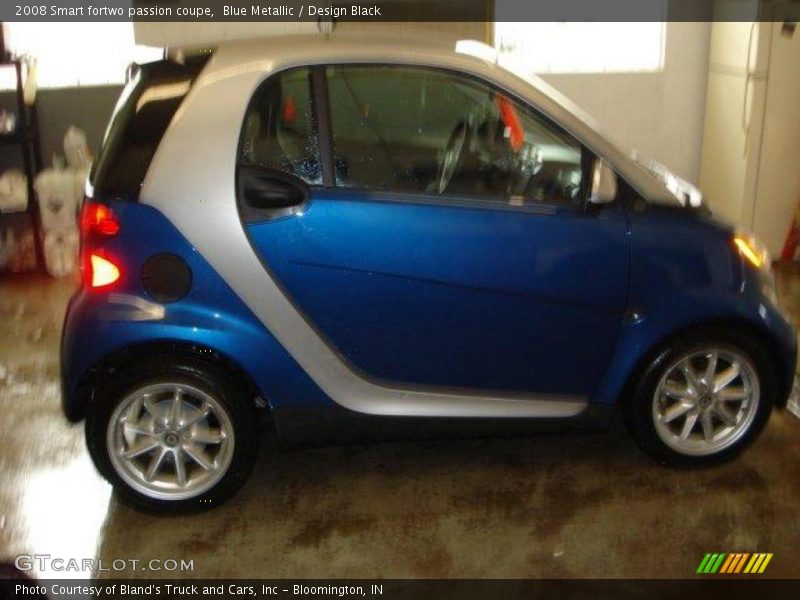 Blue Metallic / Design Black 2008 Smart fortwo passion coupe