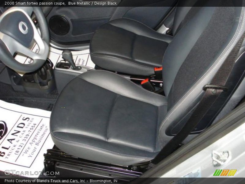 Blue Metallic / Design Black 2008 Smart fortwo passion coupe