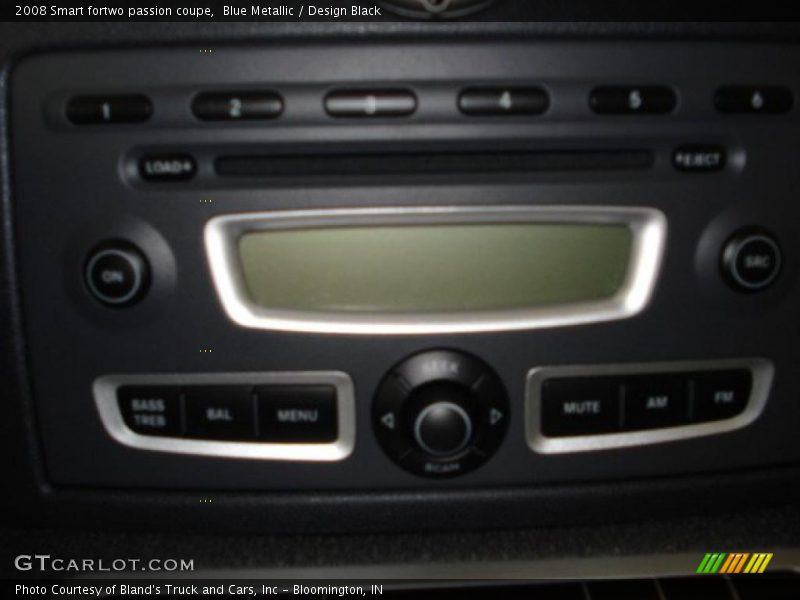 Blue Metallic / Design Black 2008 Smart fortwo passion coupe
