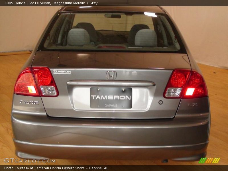 Magnesium Metallic / Gray 2005 Honda Civic LX Sedan