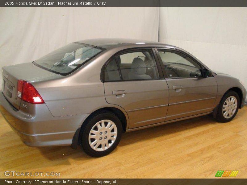 Magnesium Metallic / Gray 2005 Honda Civic LX Sedan